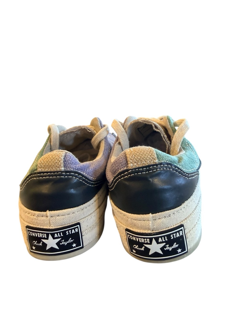 Women's Men's Converse Chuck 70 Cozy Granola Sneakers Green Lilac Size 7.5 (W) - Picture 8 of 10